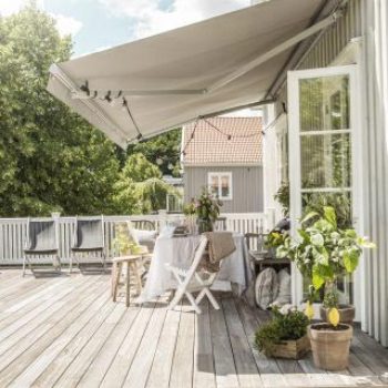 Markis hus, altan